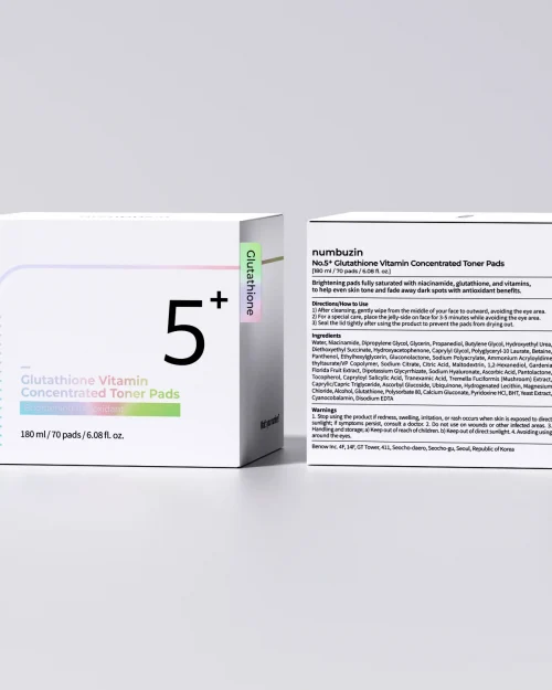 Numbuzin No.5 Vitamin-Niacinamide Concentrated Toner Pads