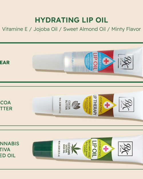 RUBY KISS MOISTURIZING & HYDRATING CLEAR LIP OIL