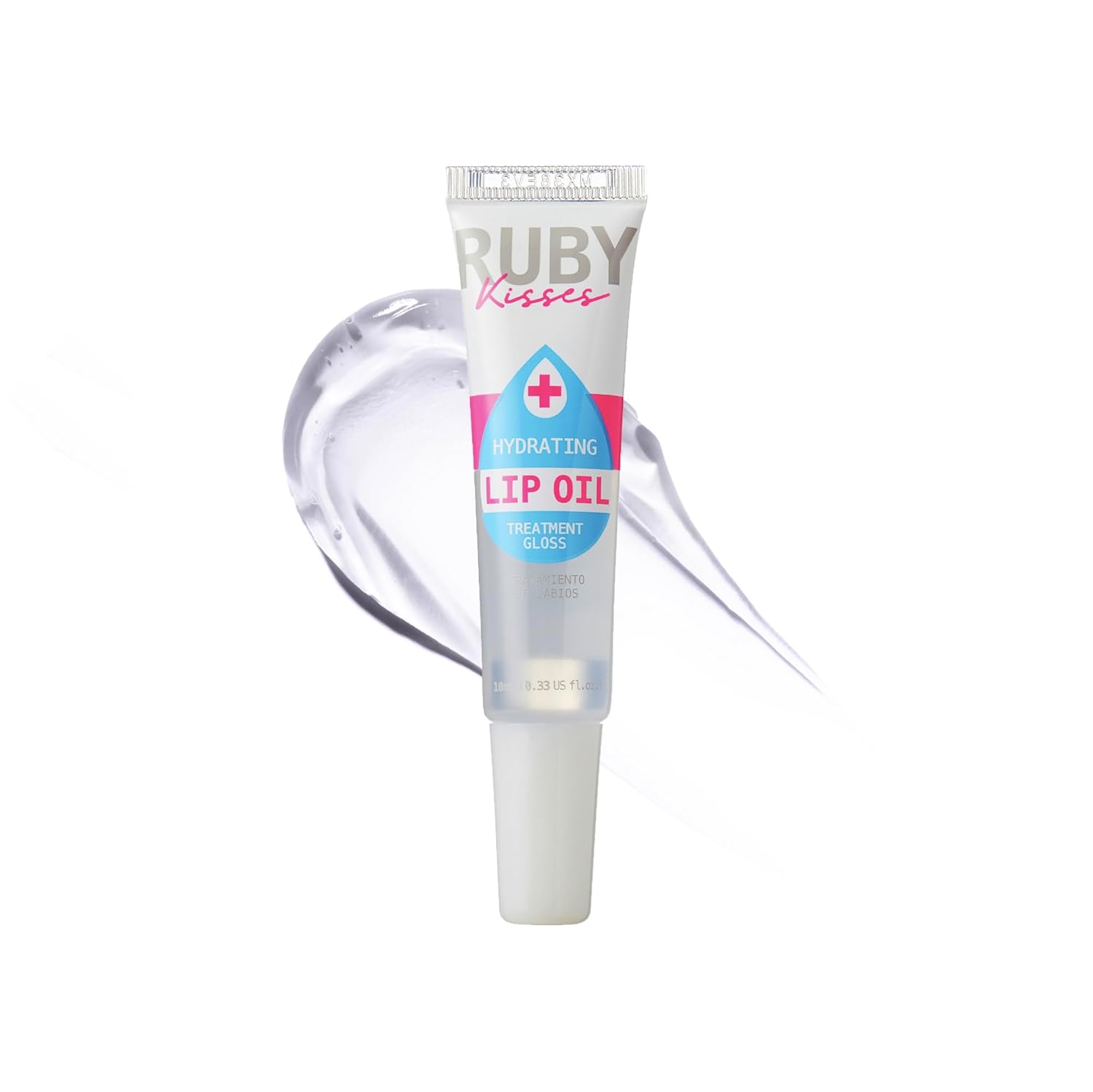 RUBY KISS MOISTURIZING & HYDRATING CLEAR LIP OIL - Image 2