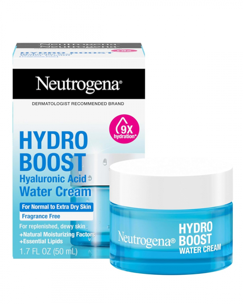 Neutrogena® Hydro Boost Hyaluronic Acid Water Cream Fragrance Free Facial Moisturizer