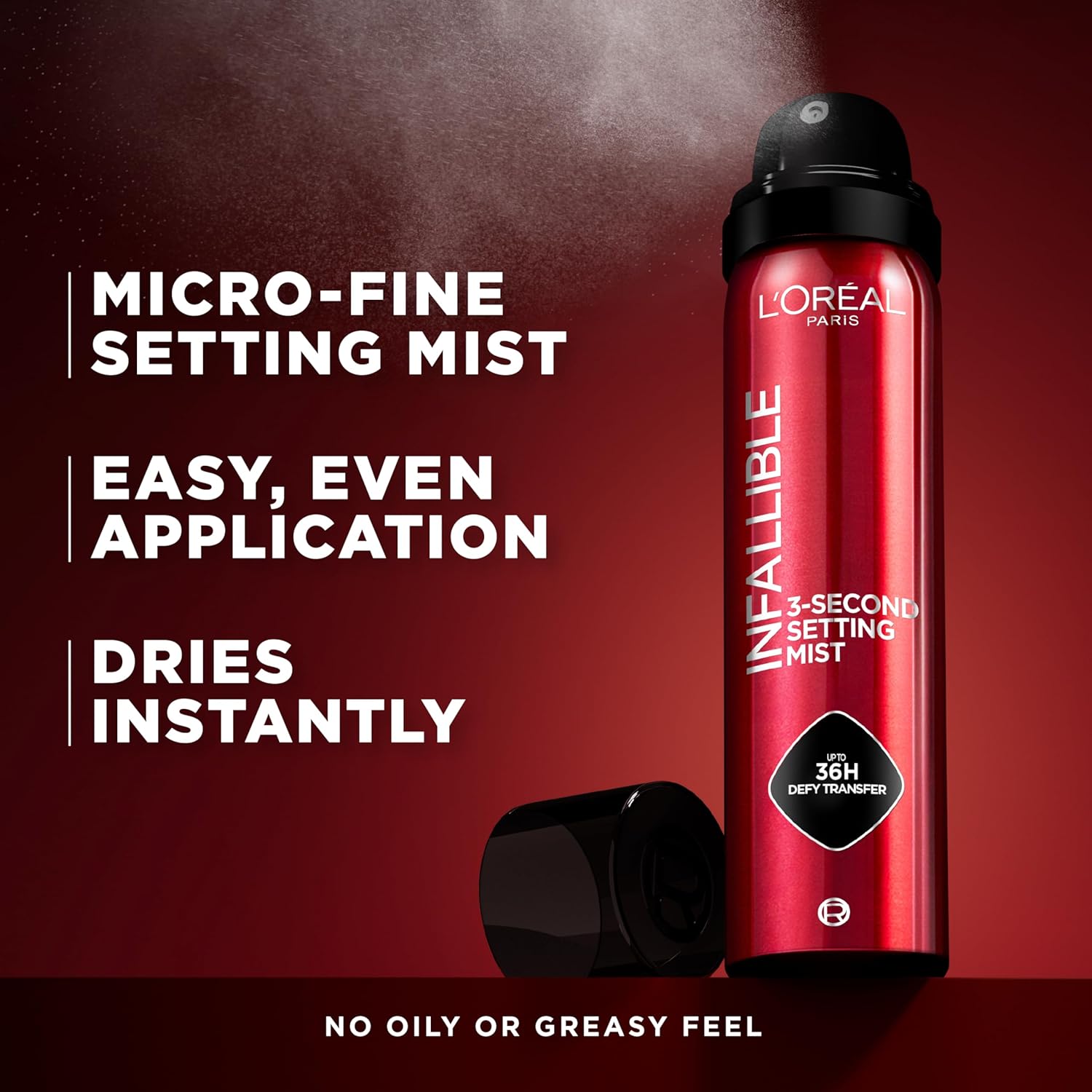 L'Oreal Paris Infallible 3-Second Setting Spray Mist - Image 2