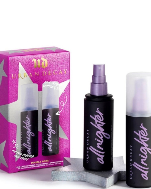 Urban Deacy Double Dose All Nighter Setting Spray Holiday Makeup Set Duo