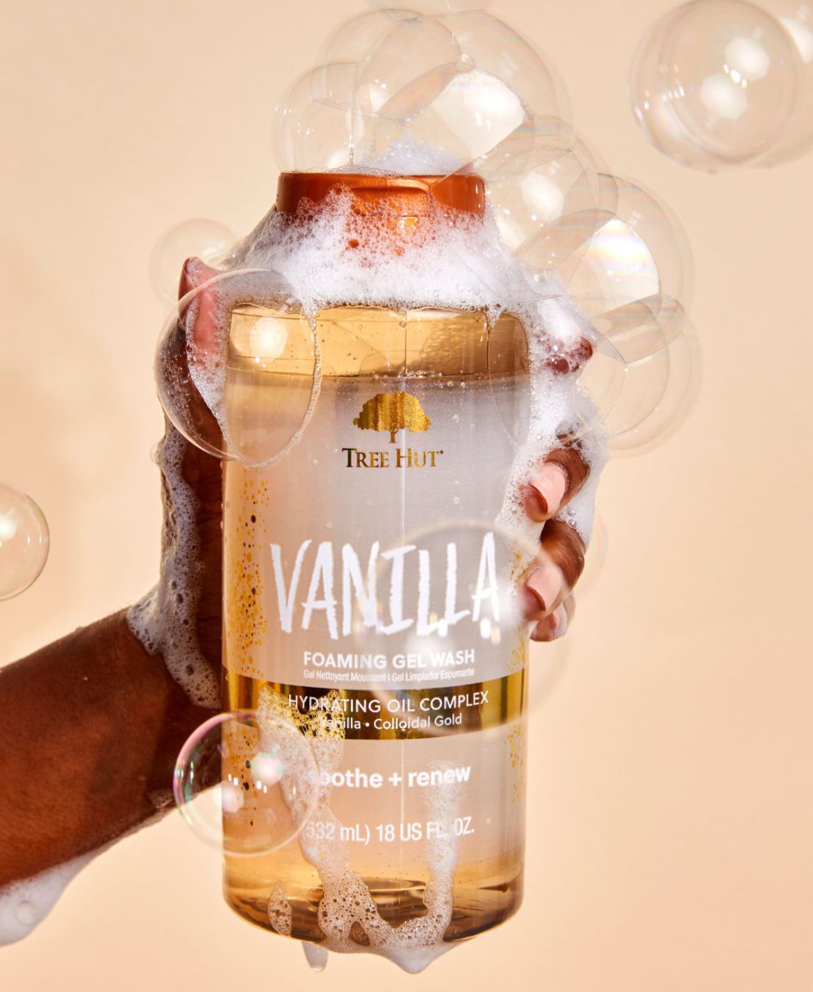 Tree Hut Vanilla Foaming Gel Wash