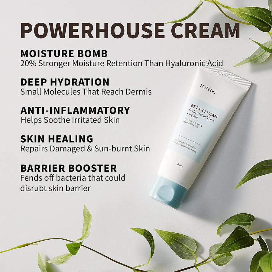 iUNIK Beta Glucan Daily Moisture Cream - Image 3