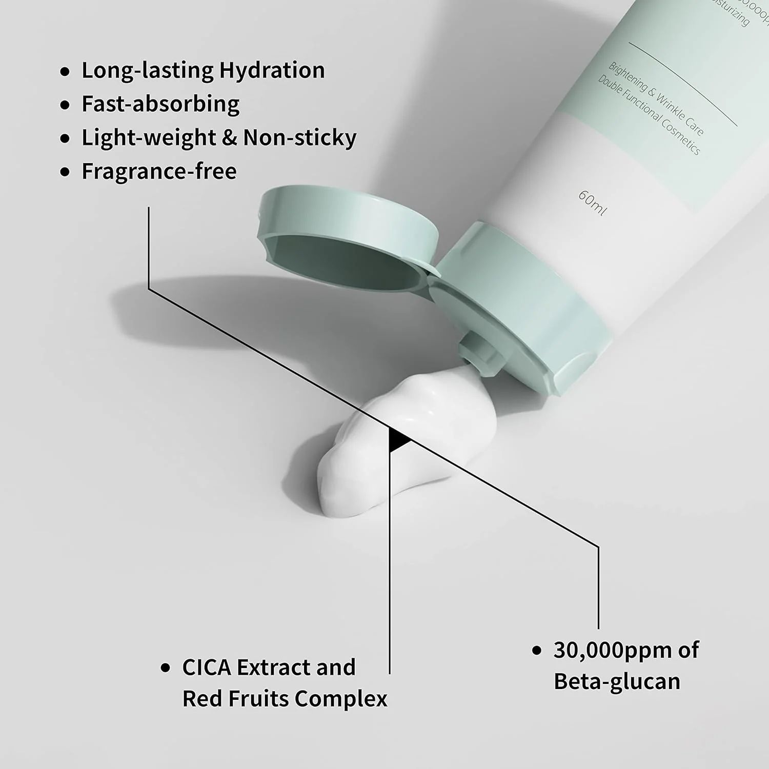 iUNIK Beta Glucan Daily Moisture Cream - Image 2