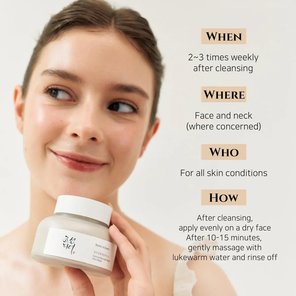 Beauty Of Joseon Ground Rice and Honey Glow Mask - Image 14