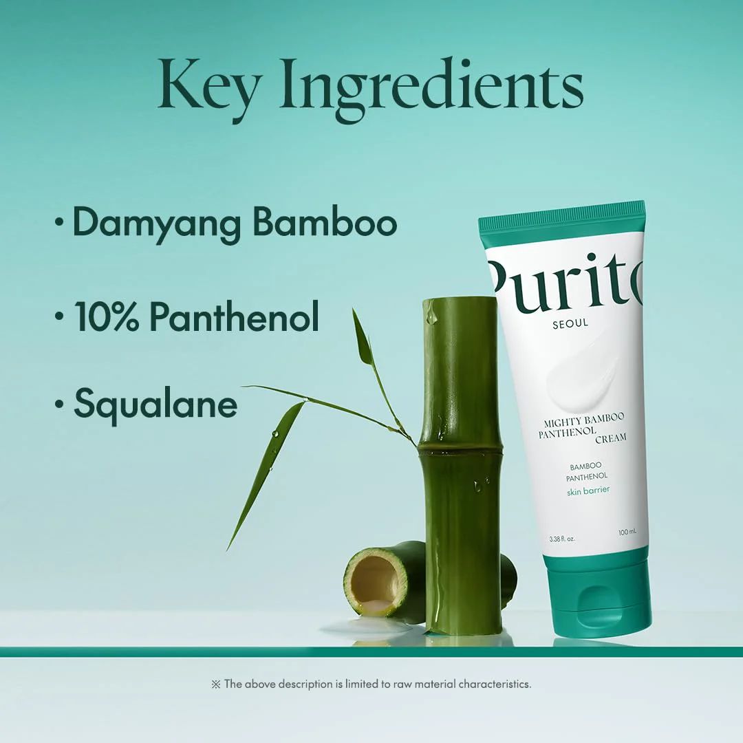 Purito SEOUL – Mighty Bamboo Panthenol Cream - Image 2
