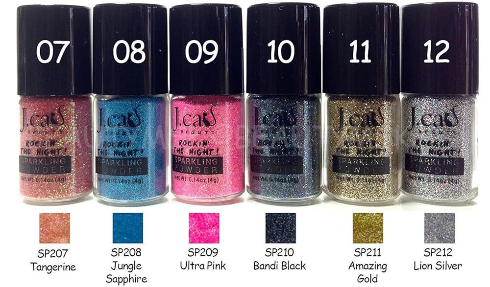 J. Cat Beauty Glitters Ultra Pink - Image 4