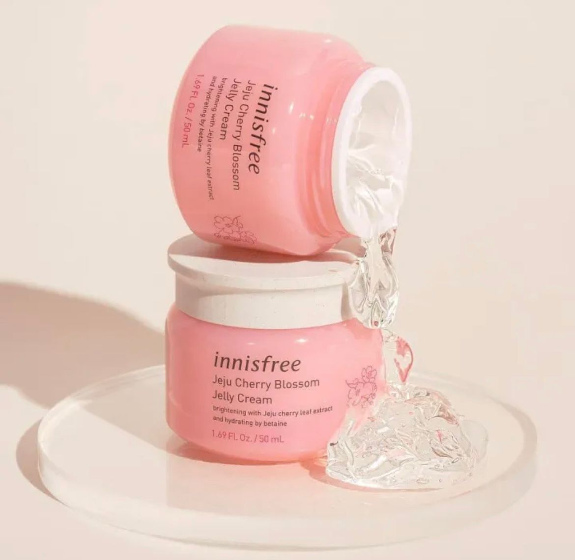 Innisfree Jeju Cherry Blossom Jelly Cream (50ml) - Image 12