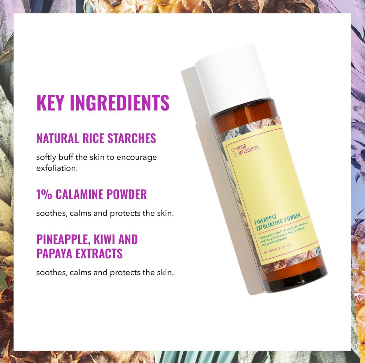 Good Molecules Pineapple Exfoliating Powder - Image 2