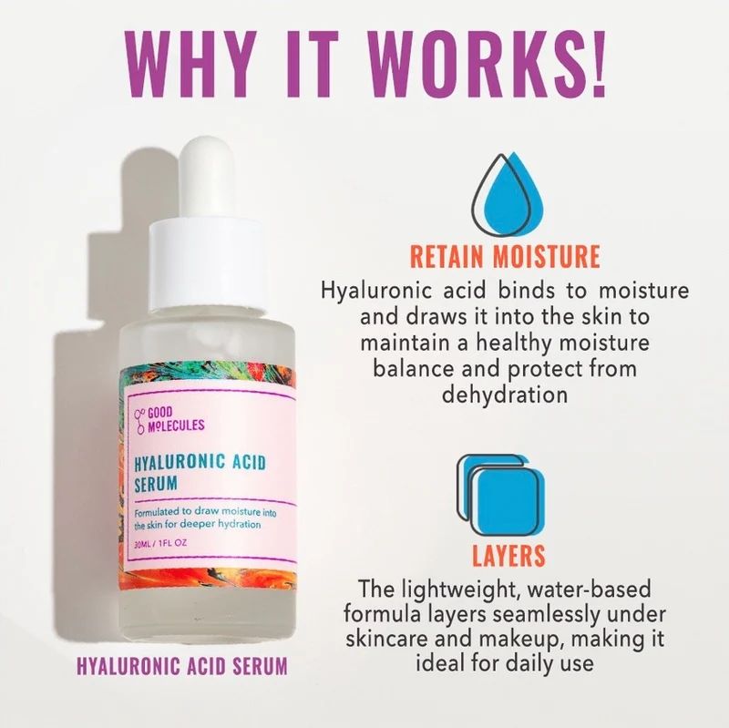 Good Molecules Hyaluronic Acid Serum - Image 3