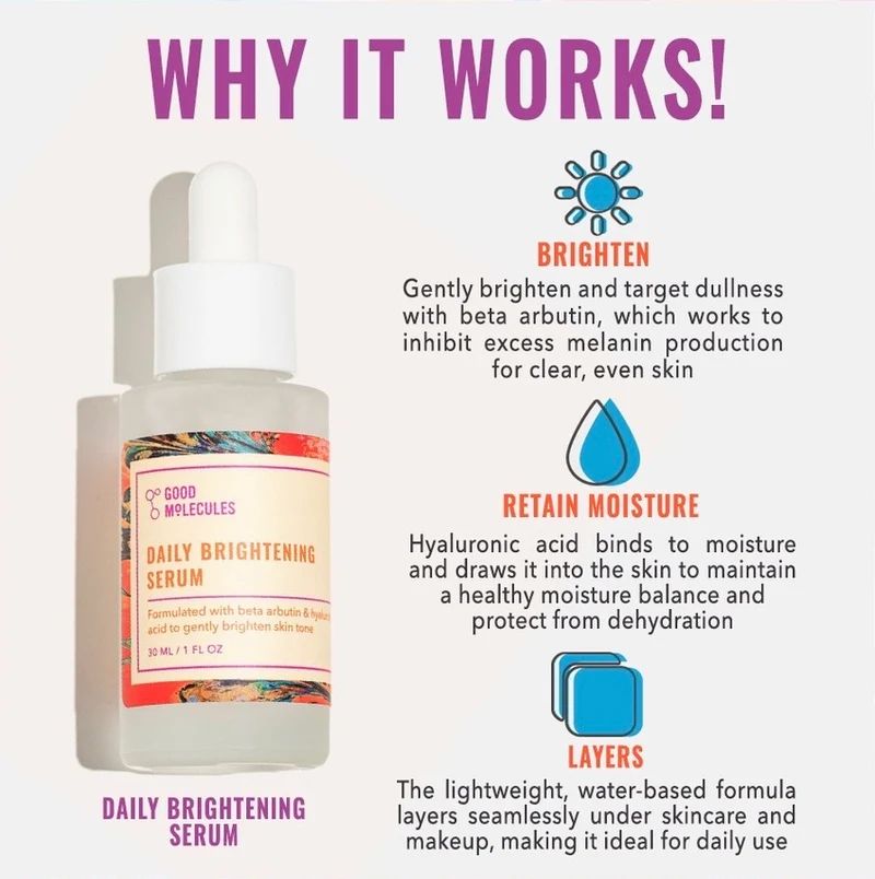 Good Molecules Daily Brightening Serum - Image 3