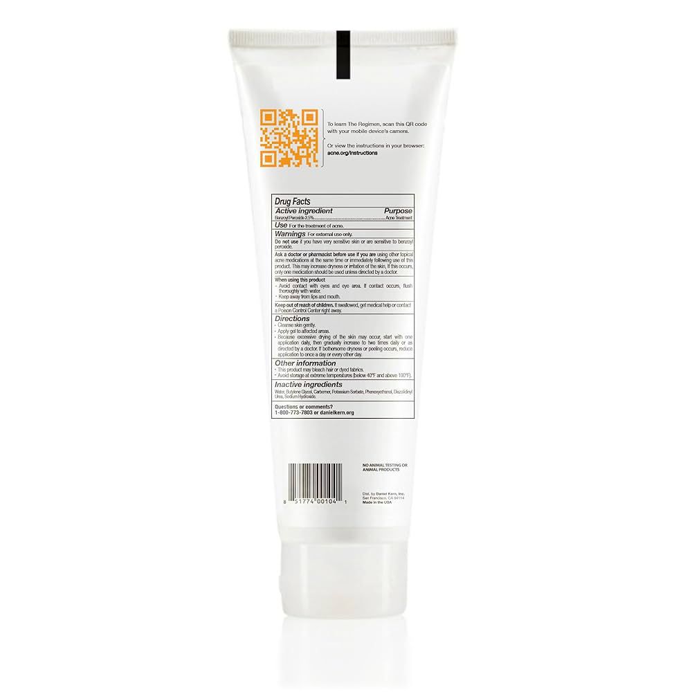 Acne.org : Treatment (Benzoyl Peroxide – 2.5% - Image 5