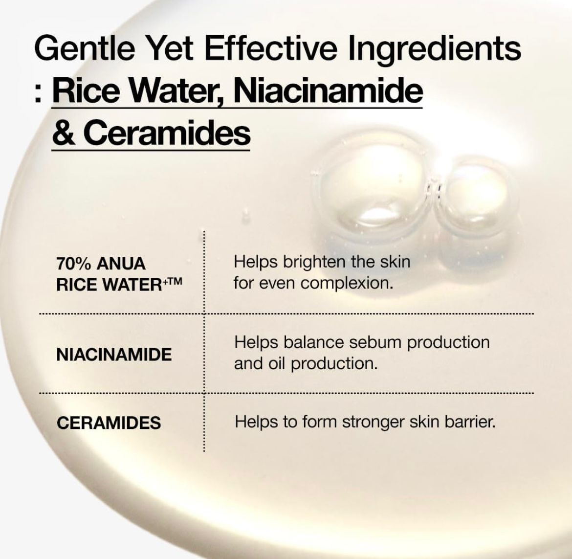 Anua Rice 70 Glow Milky Toner - Image 2