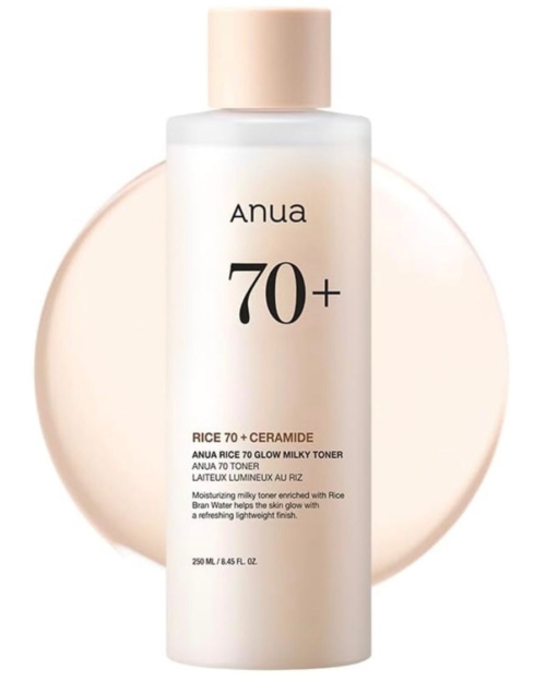 Anua Rice 70 Glow Milky Toner