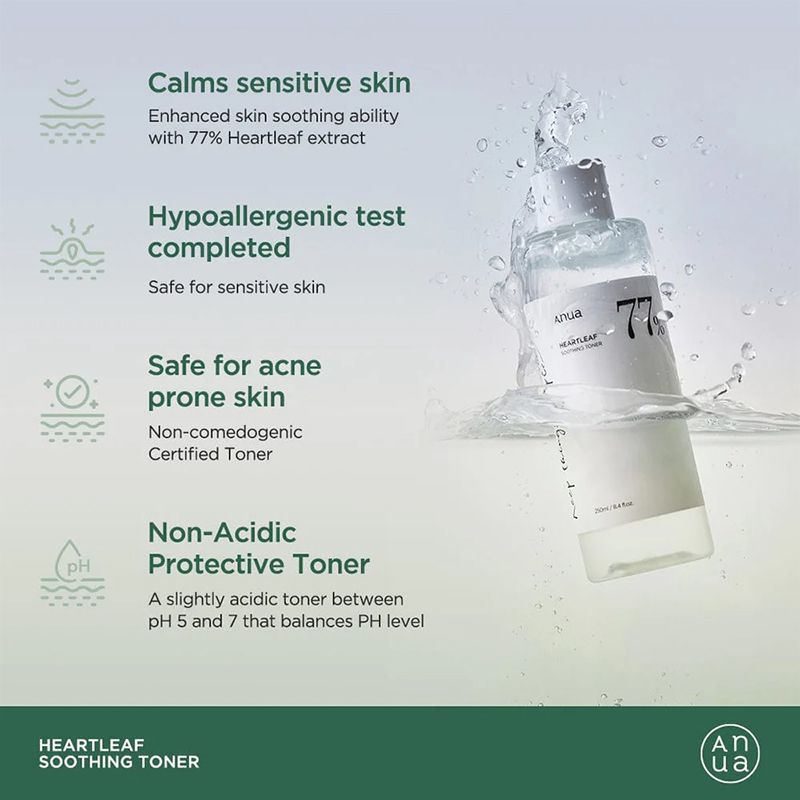 Anua Heartleaf 77 Soothing Toner - Image 2