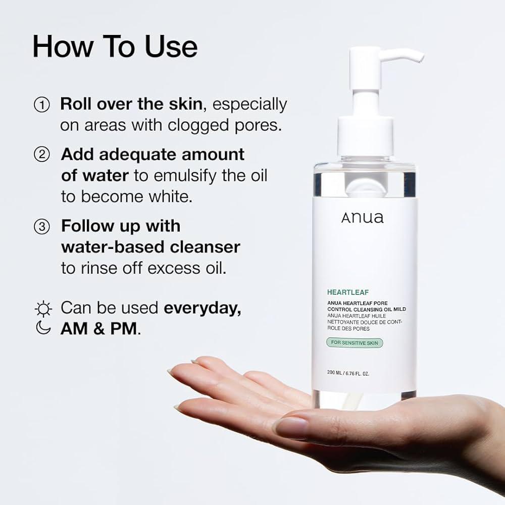 Anua Heartleaf Pore Cleansing Oil Mild - Image 2