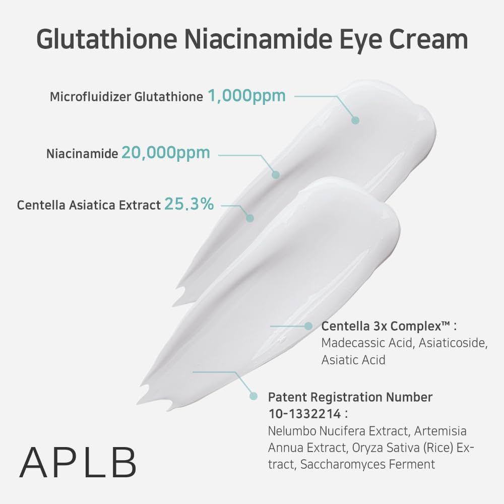 APLB Glutathione Niacinamide Eye Cream - Image 3
