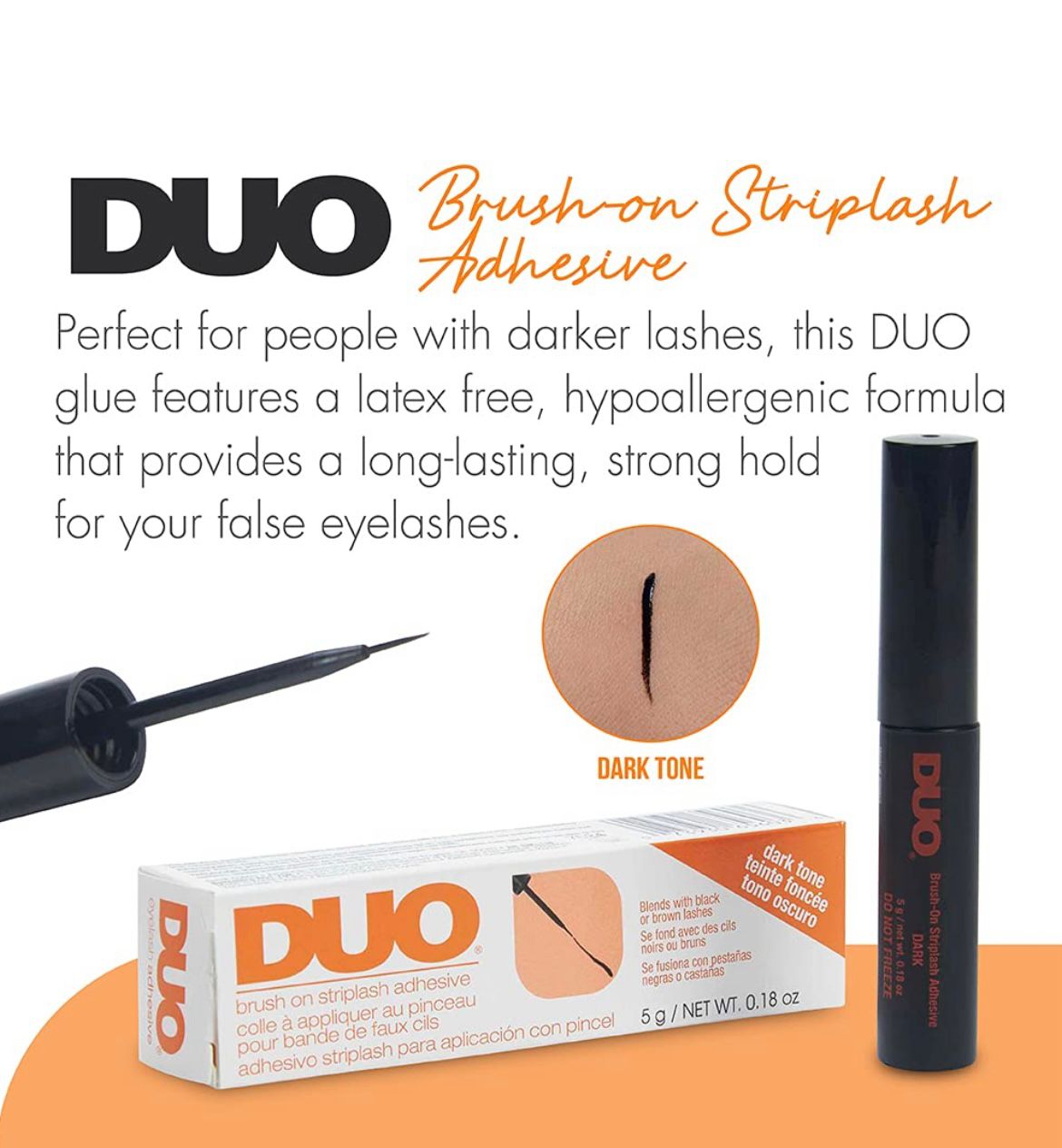 Duo Lash Glue Orange Dark Tone - Image 3