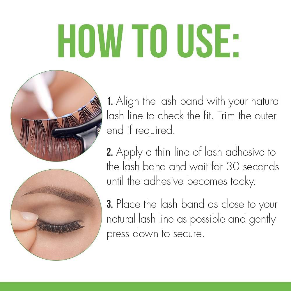 DUO Brush-On Striplash Adhesive, Clear-Green - Image 9