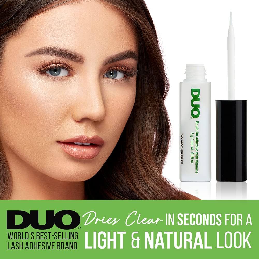DUO Brush-On Striplash Adhesive, Clear-Green - Image 3