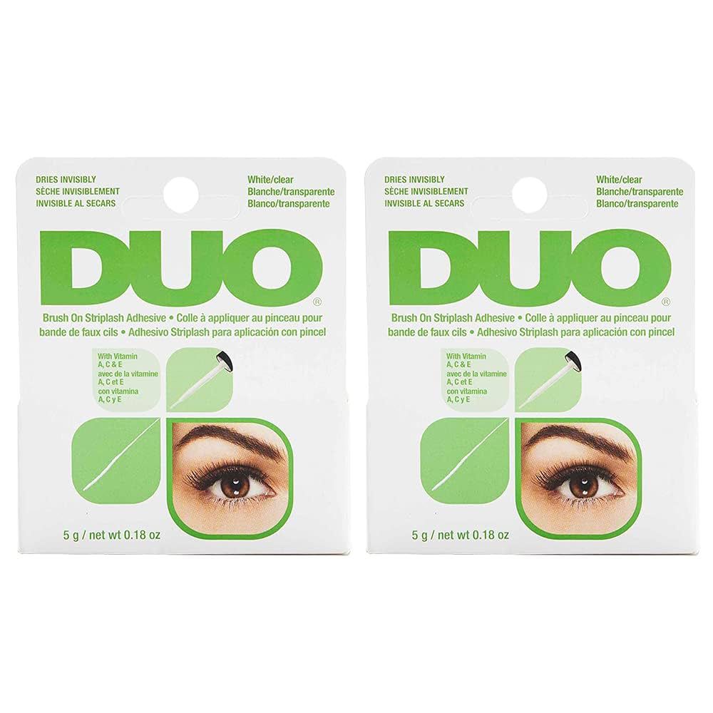 DUO Brush-On Striplash Adhesive, Clear-Green - Image 2