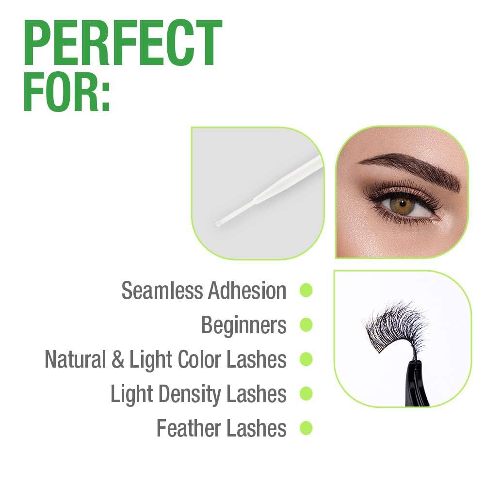 DUO Brush-On Striplash Adhesive, Clear-Green - Image 7