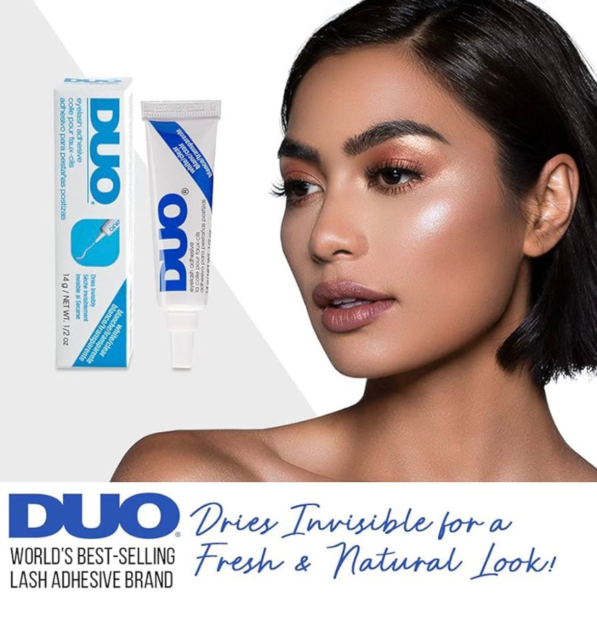 DUO Striplash Adhesive, Clear - Blue - Image 5