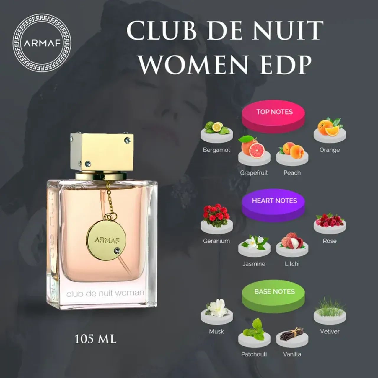 Club De Nuit Woman EDP 105ml For Her - Image 3