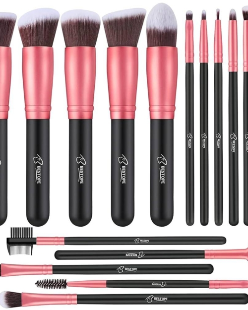 BESTOPE PRO Makeup Brushes 16 Pcs Makeup Brush Set