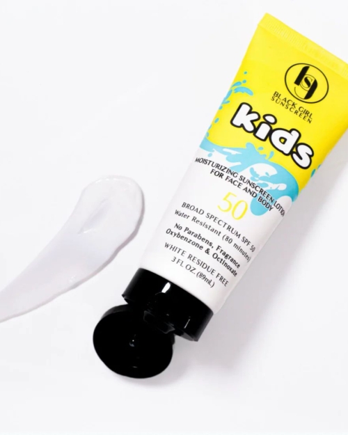 Black Girl Sunscreen Kids SPF 50 Sunscreen