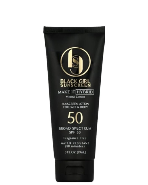 Black Girl Sunscreen Make It Hybrid™ SPF 50 Sunscreen