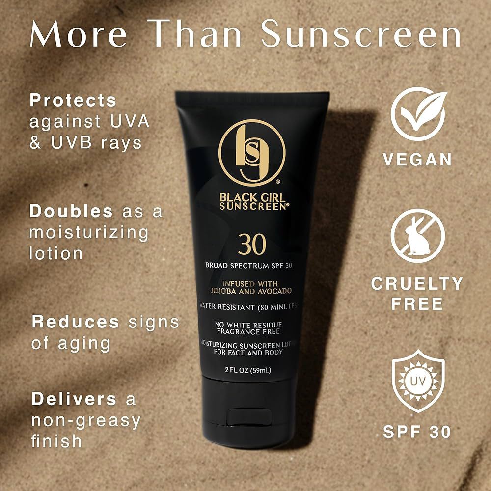 Black Girl Sunscreen SPF 30 Jojoba + Avocado - Image 2