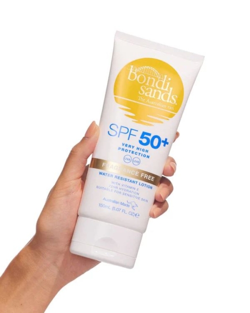 Bondi Sands SPF 50+ Fragrance Free Face Sunscreen Lotion