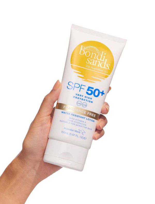 Bondi Sands SPF 50+ Fragrance Free Face Sunscreen Lotion