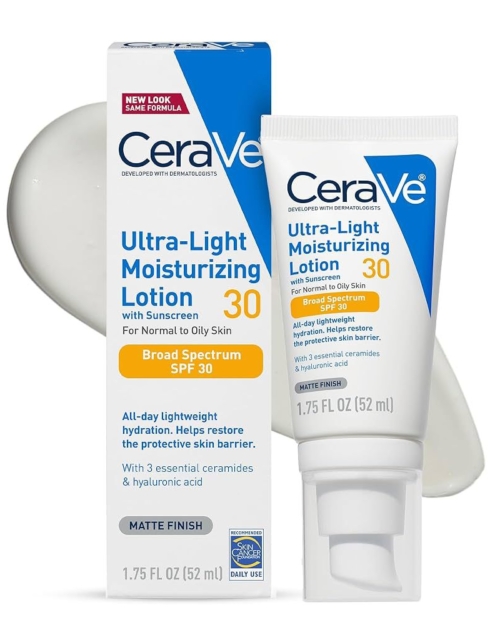 CeraVe Ultra-Light Moisturizing Lotion