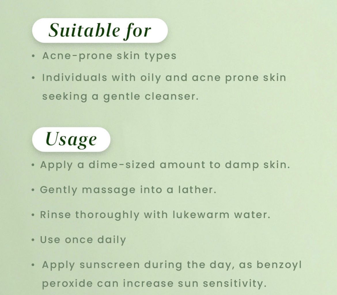 CeraVe Acne Foaming Cream Cleanser With Benzoyl Peroxide - Image 3