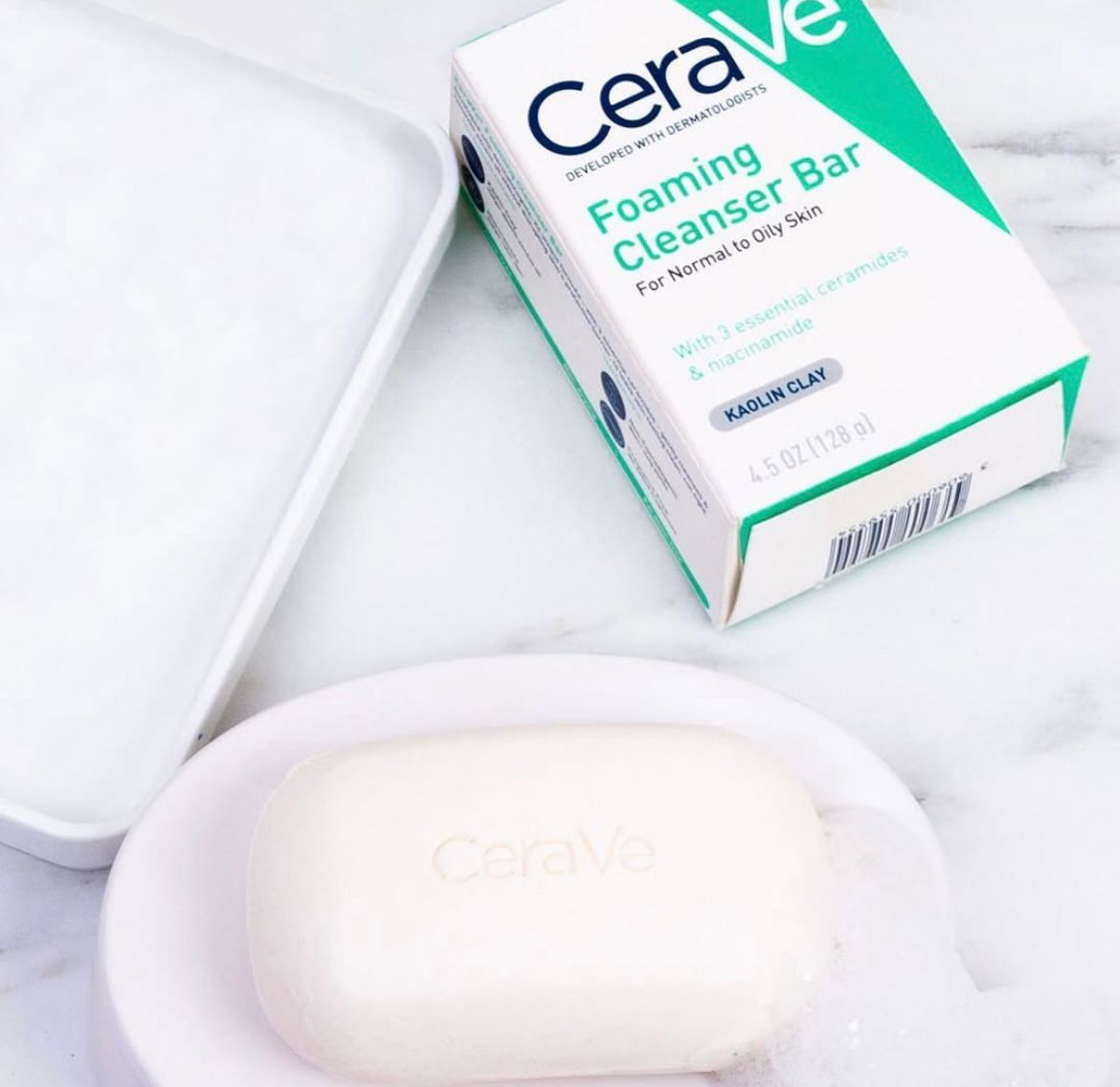 CeraVe Foaming Cleanser Bar