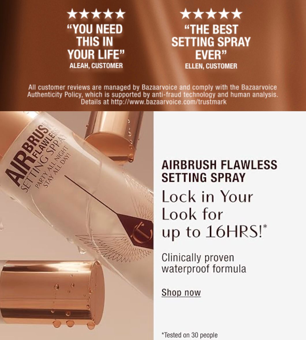 Charlotte Tilbury Airbrush Flawless Setting Spray - Image 6