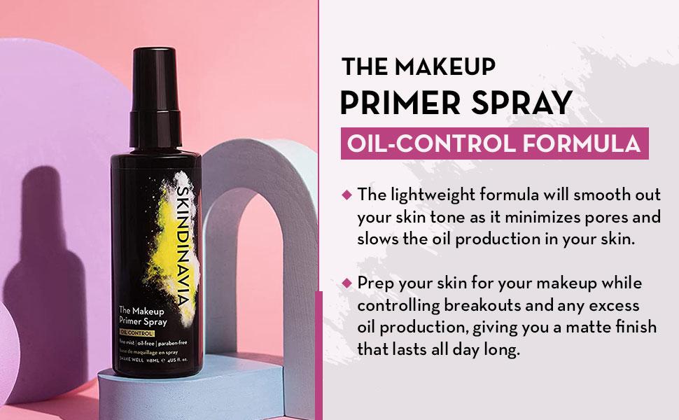 Skindinavia The Makeup Primer Spray | Oil Control - Image 6