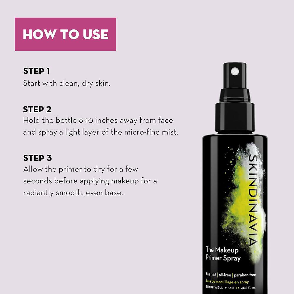 Skindinavia The Makeup Primer Spray | Oil Control - Image 8