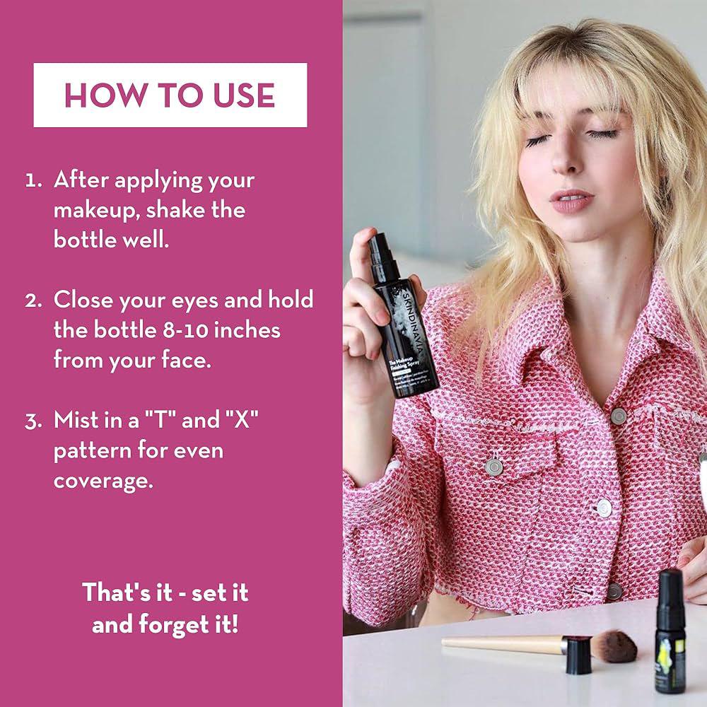 Skindinavia The Makeup Finishing Spray – Oil Control Formula - Image 6