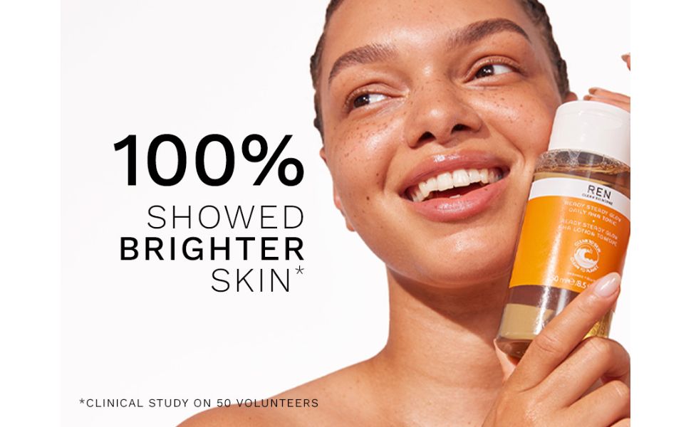 REN Clean Skincare Ready Steady Glow Daily AHA Tonic 250ml - Image 3