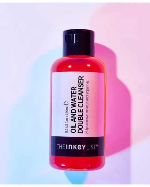 The INKEY List Oil and Water Double Cleanser