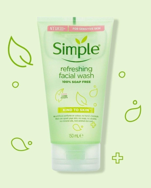 Simple Refreshing Facial Wash Gel