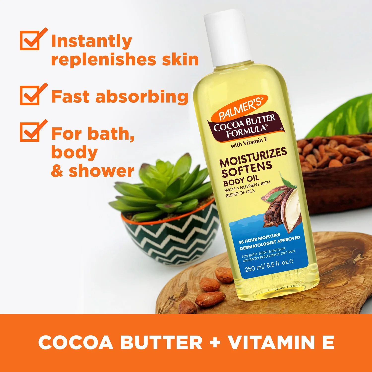 Palmer's Cocoa butter Moisturizing Body Oil - Image 2