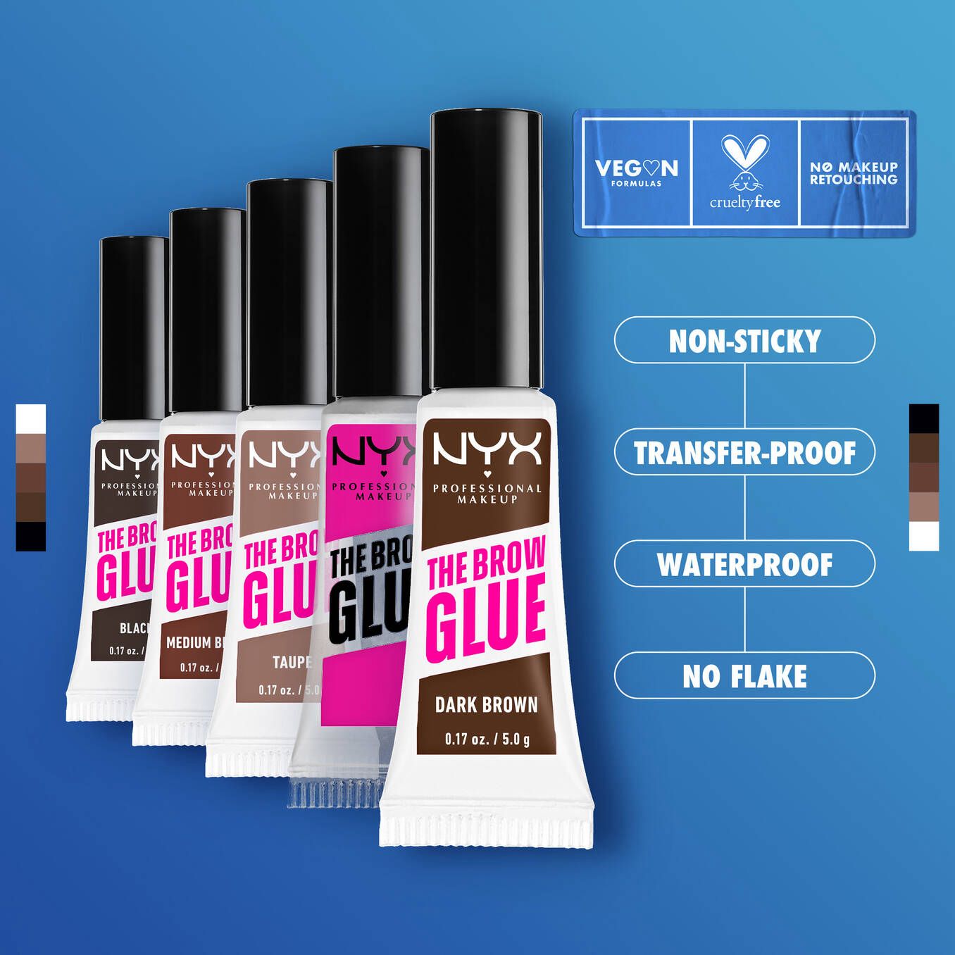 NYX THE BROW GLUE INSTANT BROW STYLER TRANSPARENT - Image 4