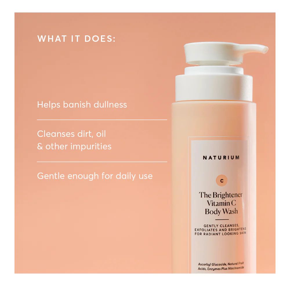 Naturium The Brightener Vitamin C Brightening Body Wash - Image 3