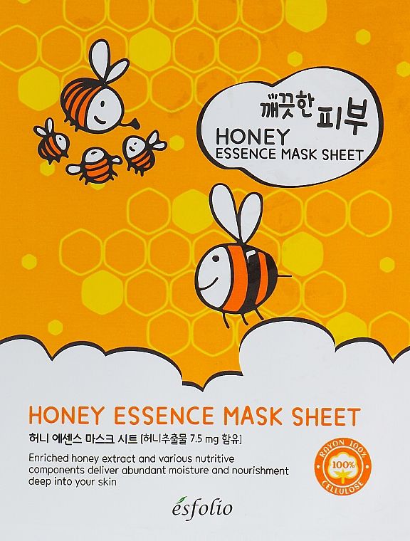 esfolio - Pure Skin Essence Mask Sheet - 25ml*1pc Honey Essence