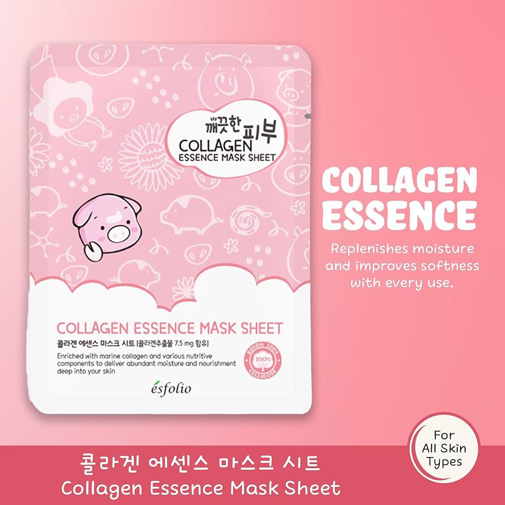 esfolio - Pure Skin Essence Mask Sheet Collagen